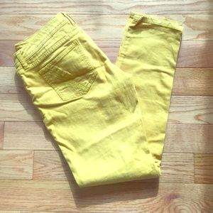 Gold/ Yellow Skinny Pants