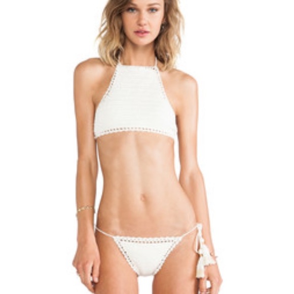 SHE MADE ME bikini top