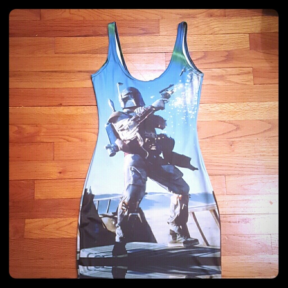 Blackmilk Boba Fett's Last Stand Dress