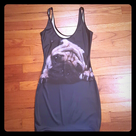 Blackmilk Pug Dress