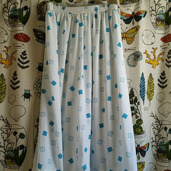 Vintage Dice Skirt