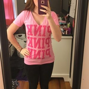 Pink Victoria's Secret Tee