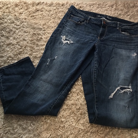 AE skinny jeans size 18