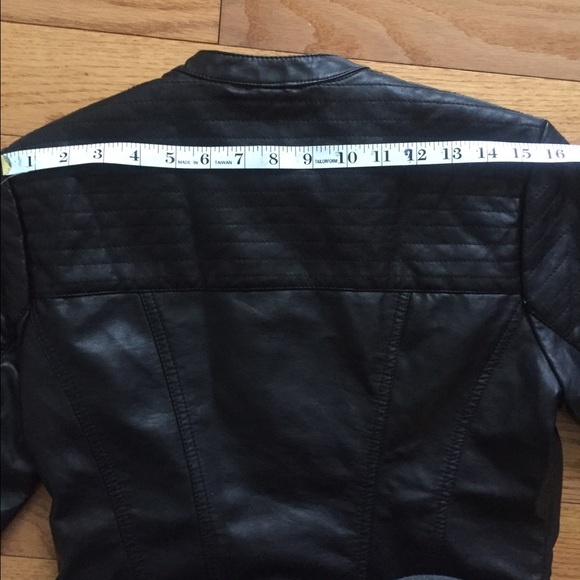 Cute Faux Leather Jacket - Picture 4 of 4