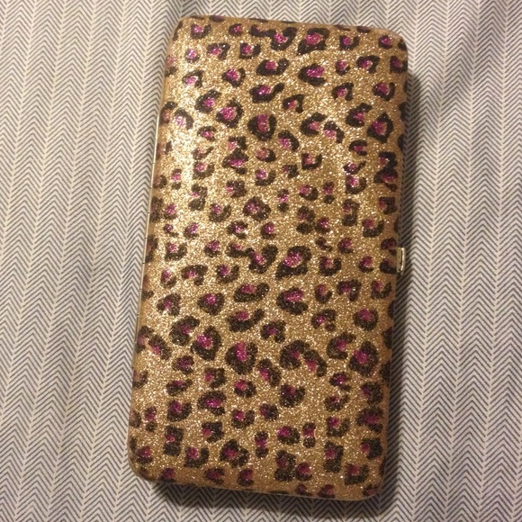 Cheetah print wallet
