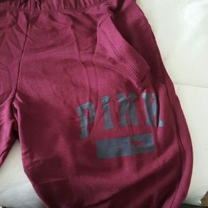 Pink sweats