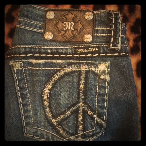 MISS ME Flare Boot Cut Jeans