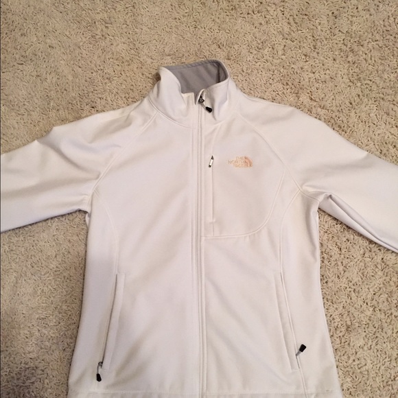 White Northface Jacket