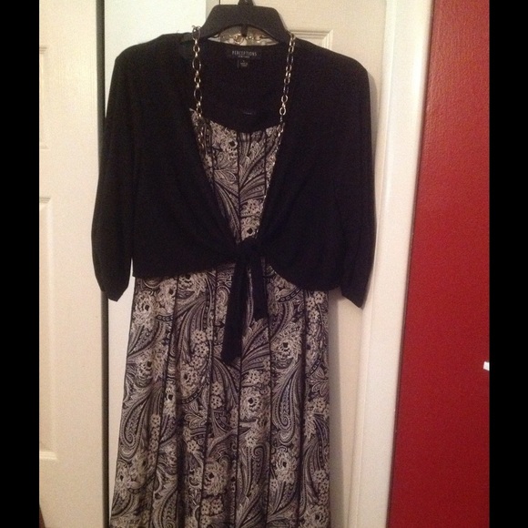 Perceptions 2-piece career dress