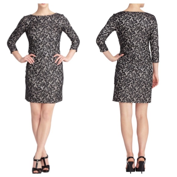 Tahari Lace Dress 6 Petite NWT - Picture 2 of 4