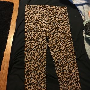 Victoria Secret PINK leopard leggings