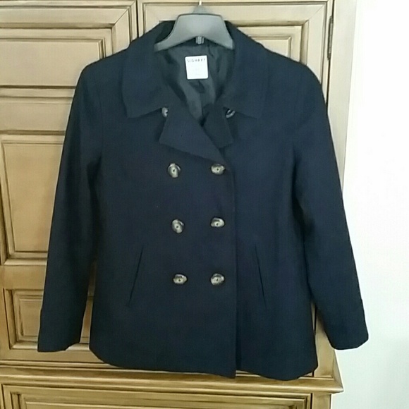 Wool/Polyester Peacoat