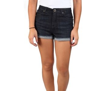 Volcom high waisted "sound check" shorts