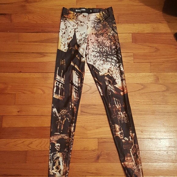 Blackmilk Haunted House Leggings