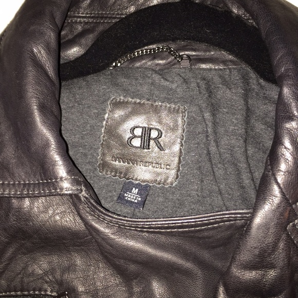 Banana Republic leather jacket