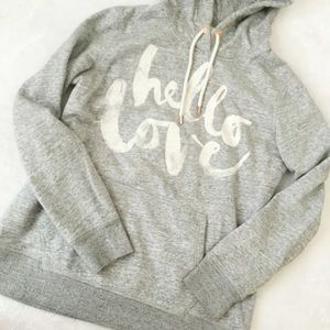 Printed Hooded Sweatshirt