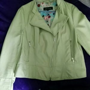 Black Rivet leather jacket