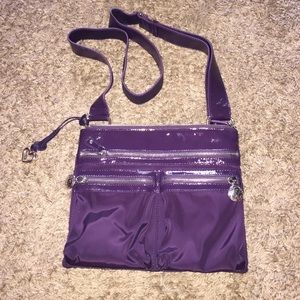 Brighton purple cross body purse.