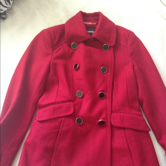 Red Peacoat
