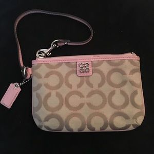 Authentic coach wristlet
