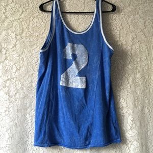 Free people distressed tank or tunic