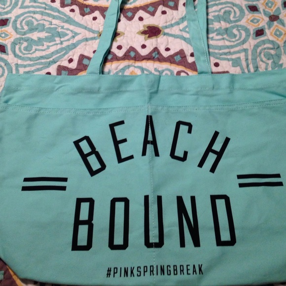 VS Pink Beach Bound tote