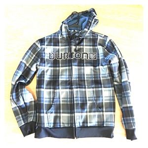 MENS Plaid Burton zippie