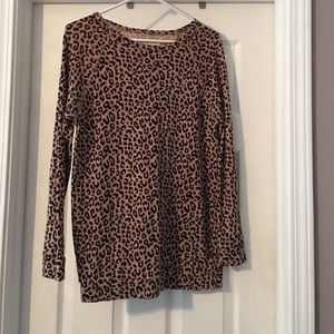 Obey long sleeve light weight sweater