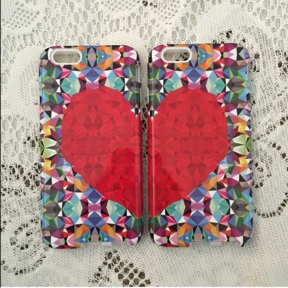 LAST PRICE DROP! 🎉IPhone 6/6s BFF heart case ❤️ - Picture 3 of 3