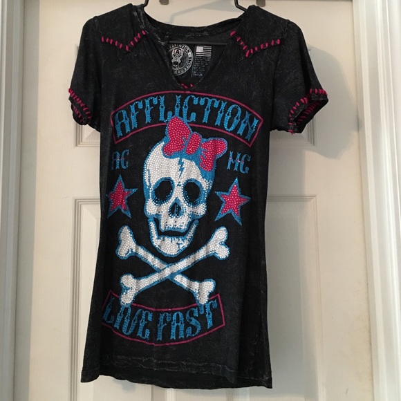 Affliction short sleeve shirt