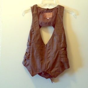 Leather Vest