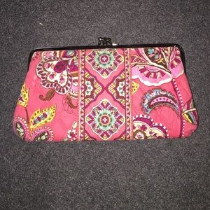 Pink Vera Bradley wallet