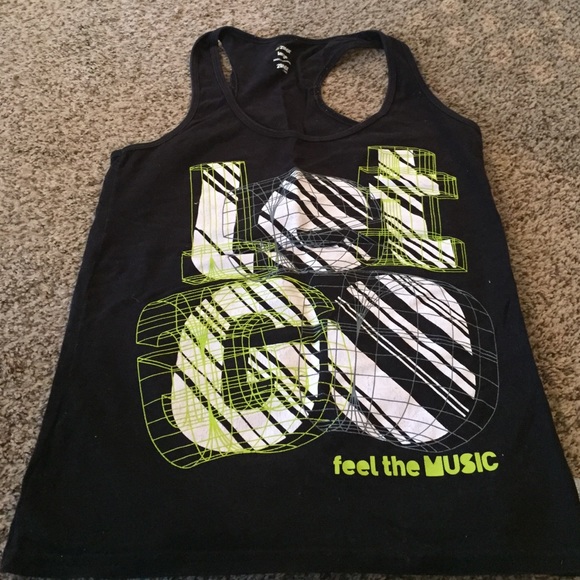 Zumba racerback tank