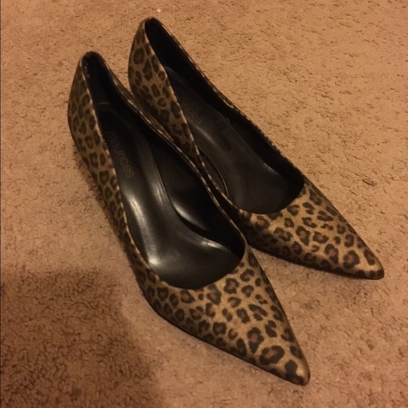 Leopard heels