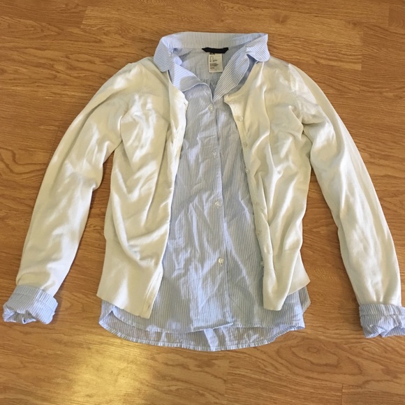 Sweater / button up bundle
