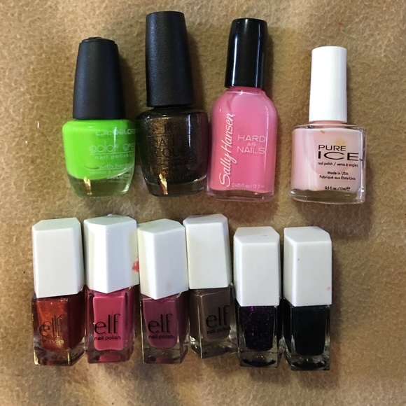 10 pc nail polish