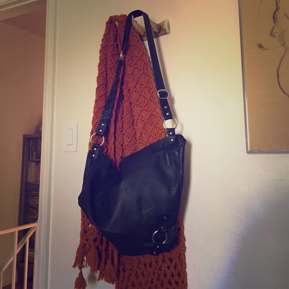 Nike black cross body bag