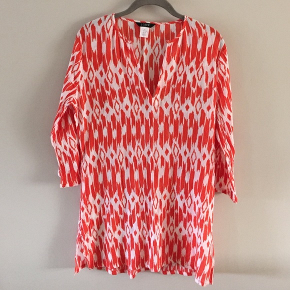 J. Crew Tops - J. Crew Gauze Tunic