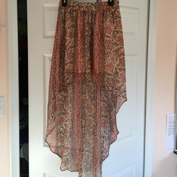 Hi-LO Ecote skirt