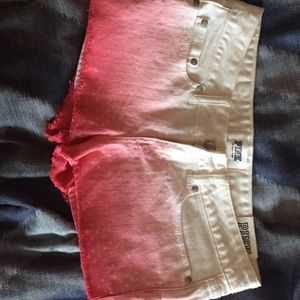 Victoria's Secret Pink Cheeky Cut Off shorts
