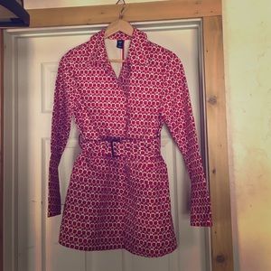 Gap Small belted floral trench coat