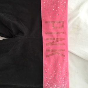 Bling Victoria's Secret Pink S Bootcut Yoga Pant