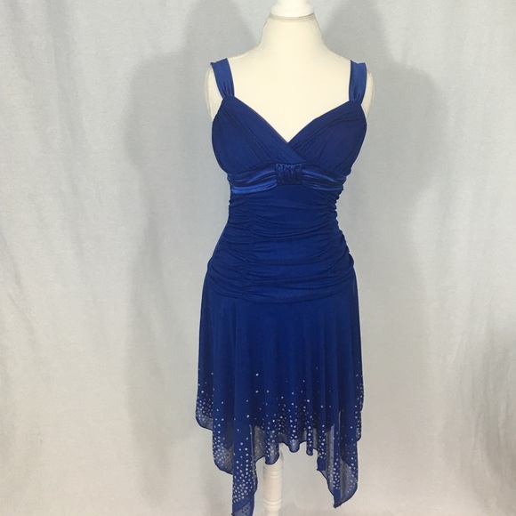 Blue dress