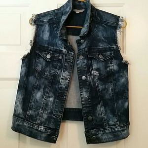 Denim vest