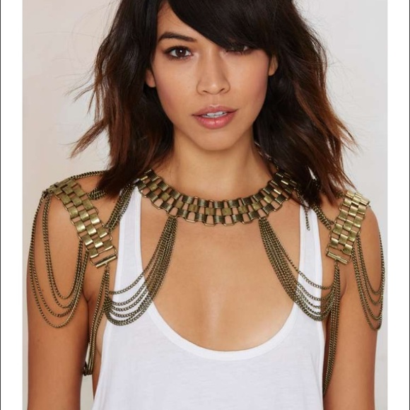 Nasty gal body chain