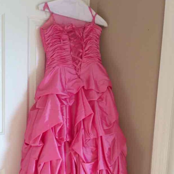 Gorgeous Pink Full Length Dress! Just reduced $25! - Picture 2 of 4