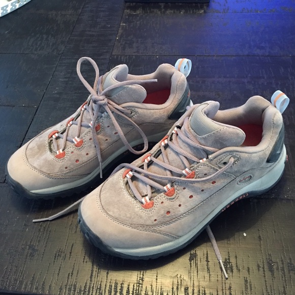 Merrell Nerve Warm Grey/orange hiking shoe