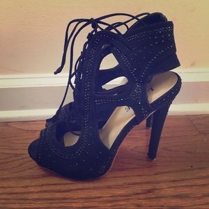 Sparkly and Seductive Just Fab Luxe Heel 8