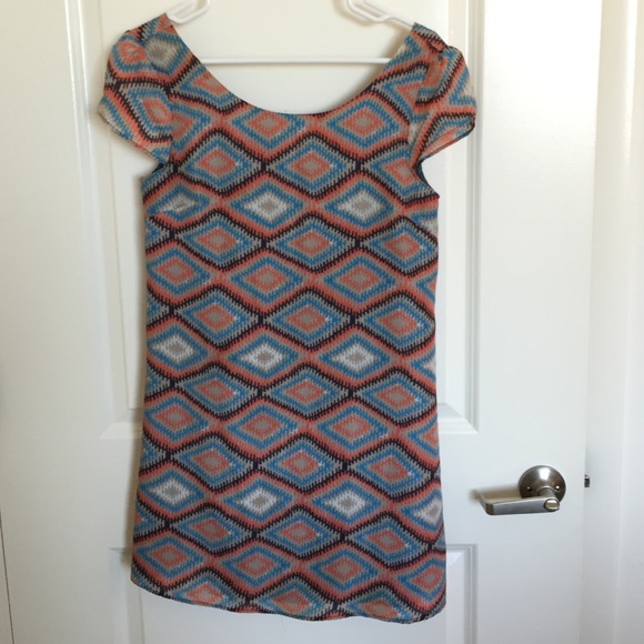 Abstract Colorful Dress