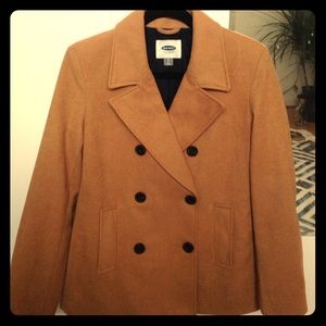 Camel Peacoat